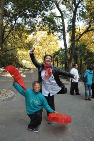 Rose's life in Shanghai is all about Taiji, community health and building friendships!