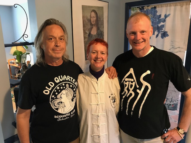 Jim Lauderdale with DDA's Rose Oliver & student/friend Bubba Powell in Greensboro, NC!