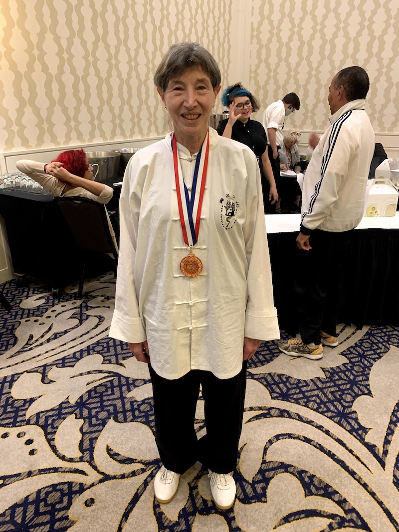 DDA's Gabe StClair Wins Bronze Medal for Yang Style Taiji Form Performance!