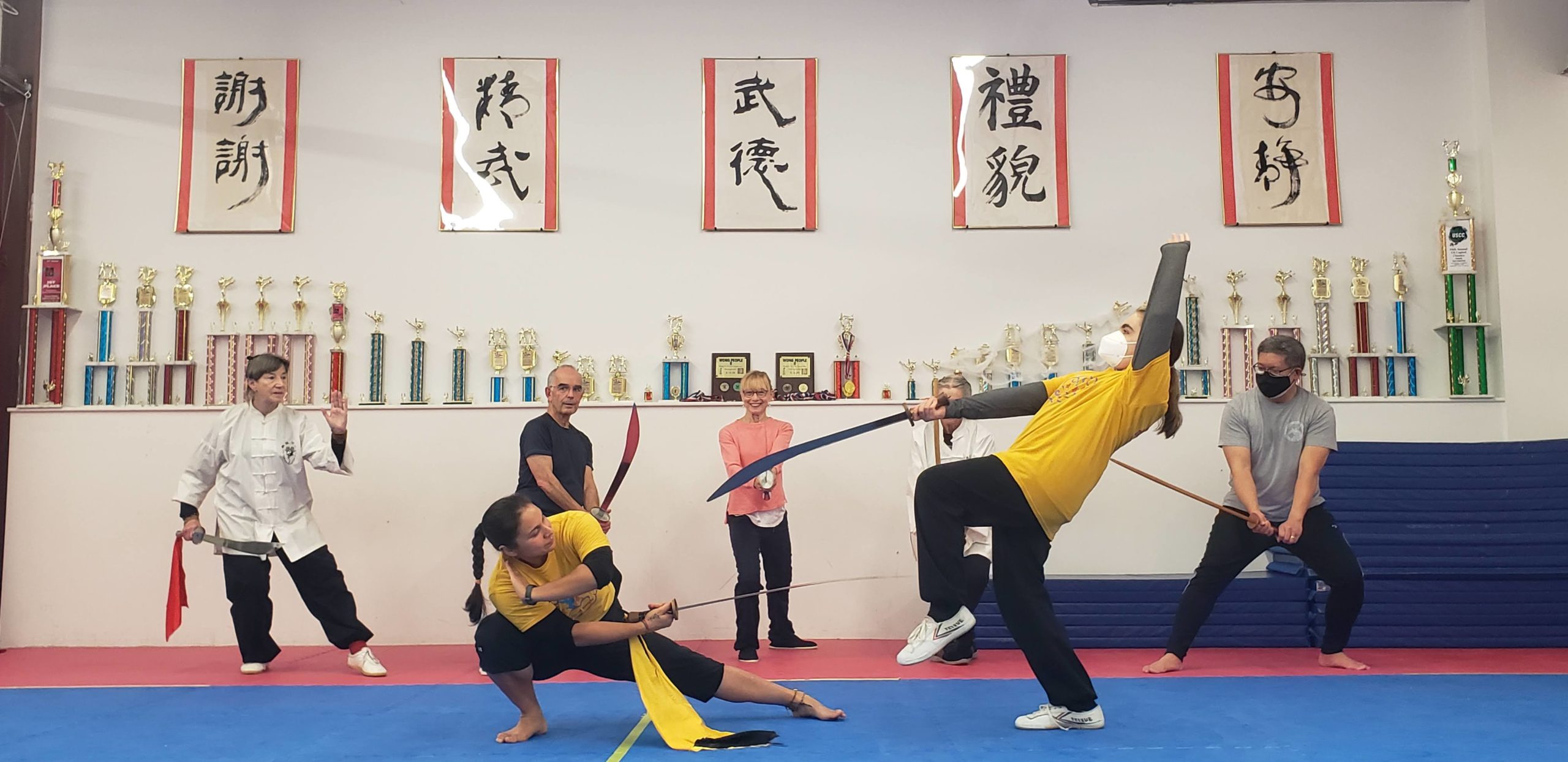 Shifu Imari Colon and Eastcloud Kungfu Student Going through Their Paces!